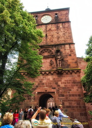 Heidelberg Castle entrance tower